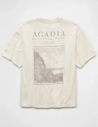 AE Boxy Acadia Nat'l Park Graphic T-Shirt