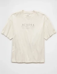 AE Boxy Acadia Nat'l Park Graphic T-Shirt