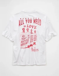 AE Boxy The Beatles Graphic T-Shirt
