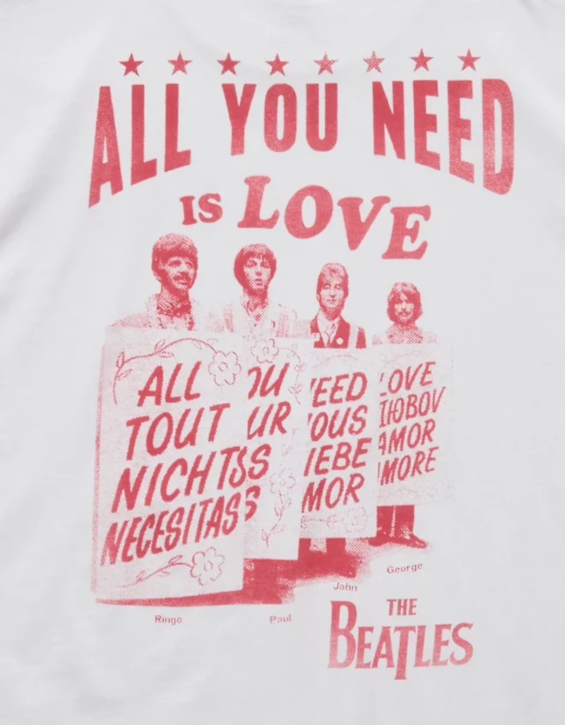 AE Boxy The Beatles Graphic T-Shirt