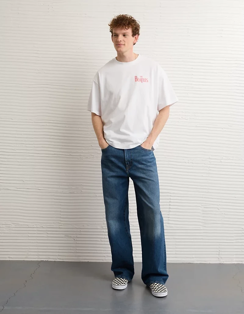 AE Boxy The Beatles Graphic T-Shirt