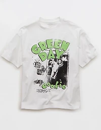 AE Boxy Green Day Graphic T-Shirt