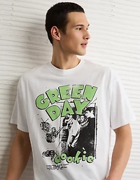 AE Boxy Green Day Graphic T-Shirt