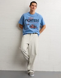 AE Boxy Foo Fighters Graphic T-Shirt