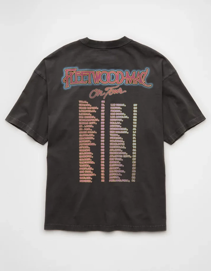 AE Boxy Fleetwood Mac Graphic T-Shirt