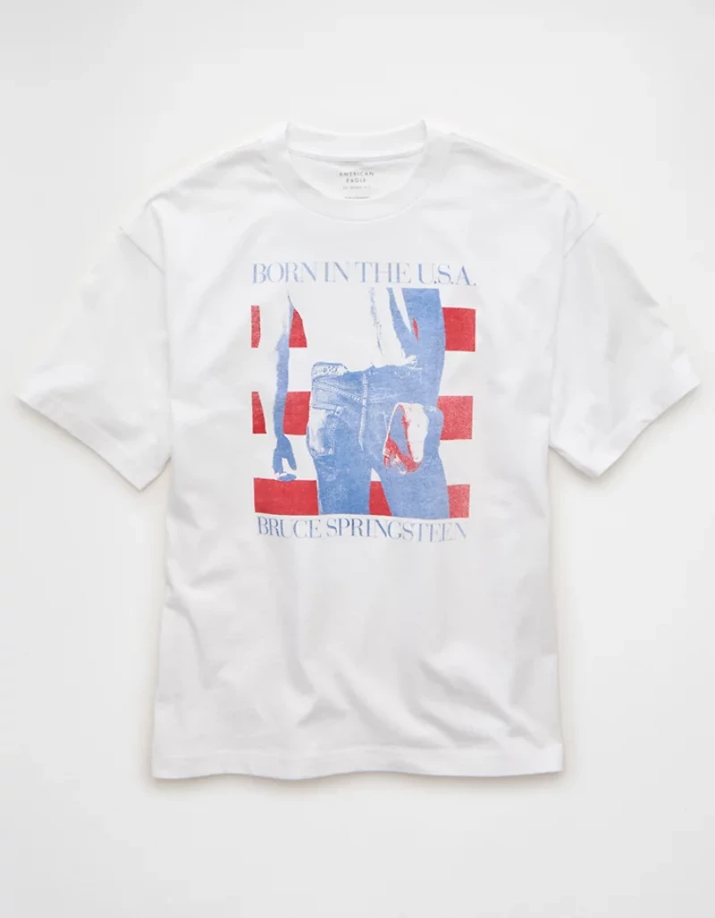 AE Boxy Bruce Springsteen Graphic T-Shirt