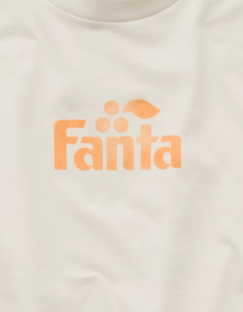 T-shirt droit à image Fanta AE