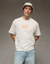 T-shirt droit à image Fanta AE