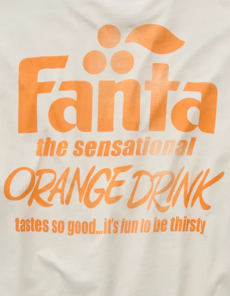 T-shirt droit à image Fanta AE