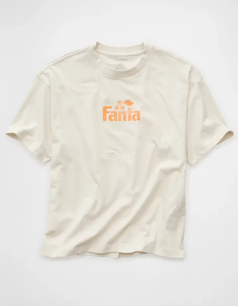 T-shirt droit à image Fanta AE