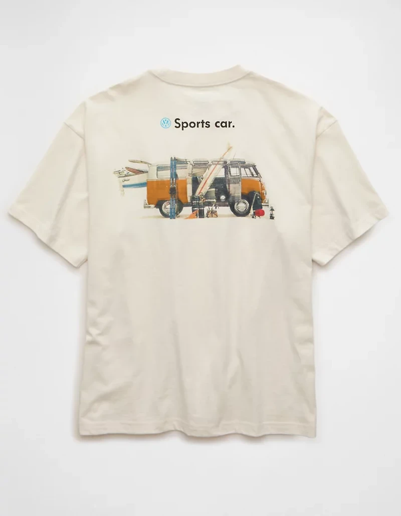 T-shirt à image de coupe droite Volkswagen AE
