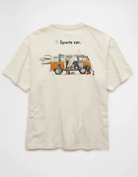 T-shirt à image de coupe droite Volkswagen AE