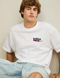 AE Boxy Beach Boys Graphic T-Shirt