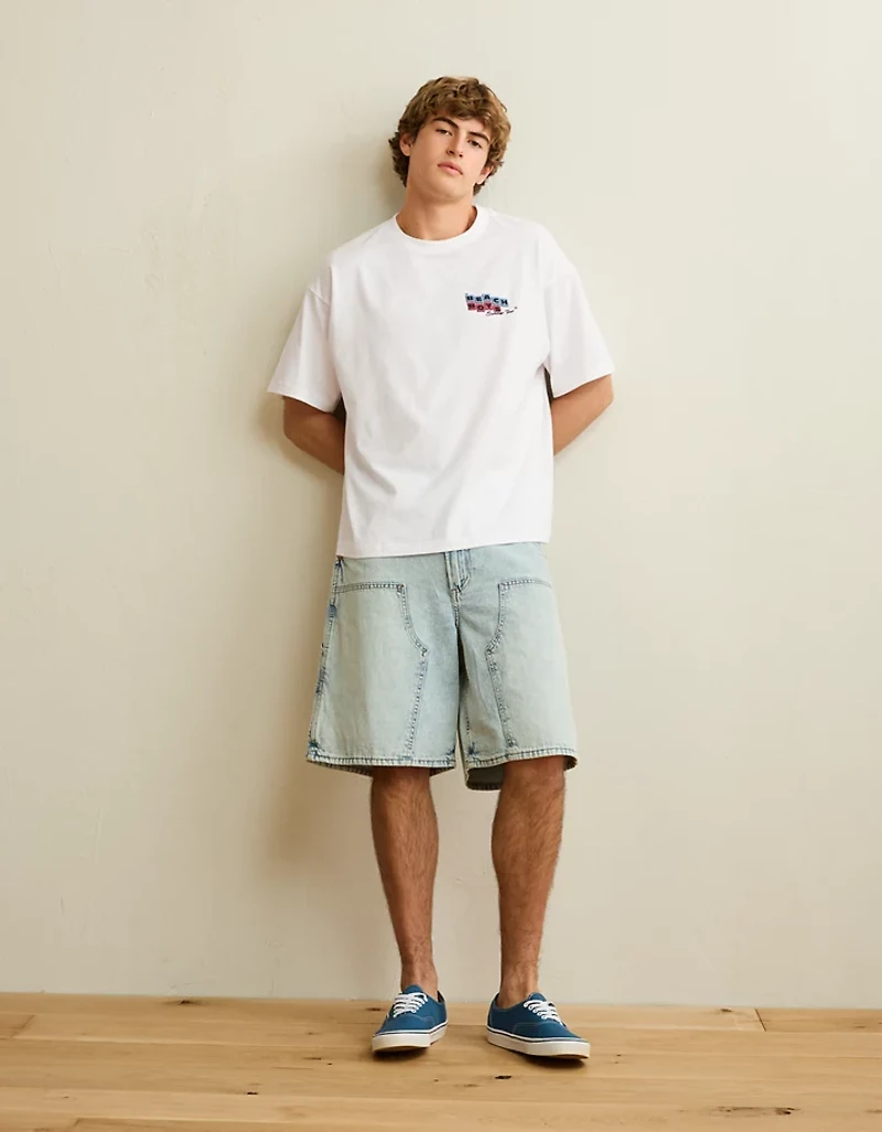 AE Boxy Beach Boys Graphic T-Shirt