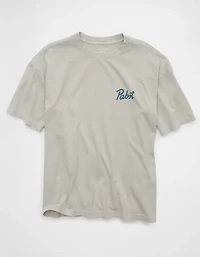 AE Boxy Pabst Blue Ribbon Graphic T-Shirt