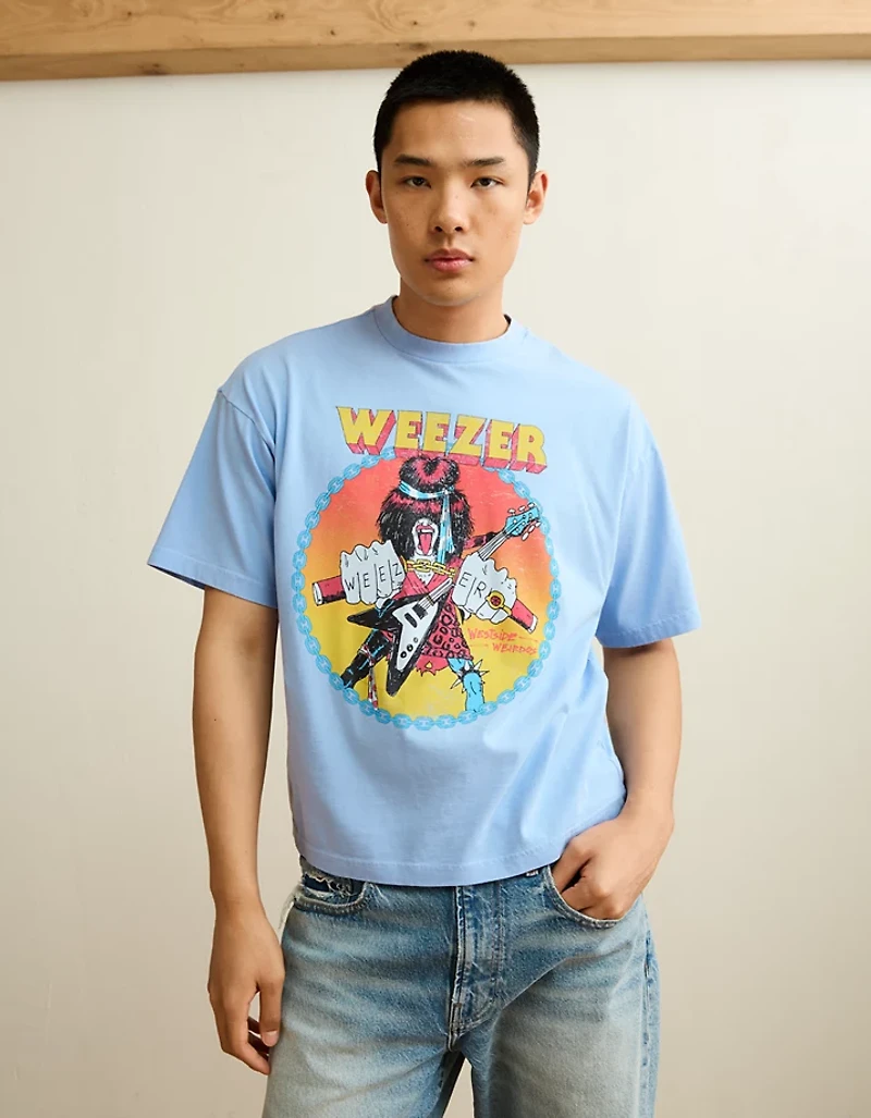 AE Boxy Weezer Graphic T-Shirt