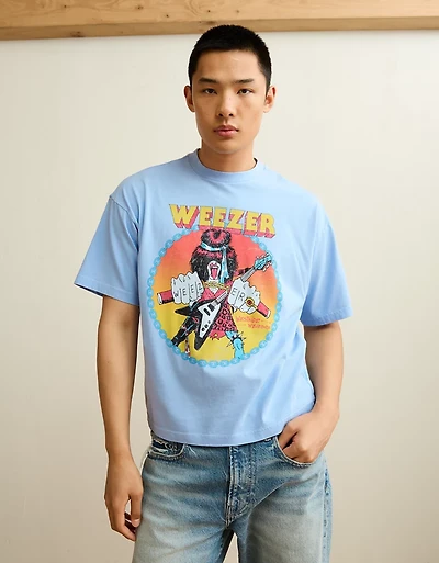 AE Boxy Weezer Graphic T-Shirt