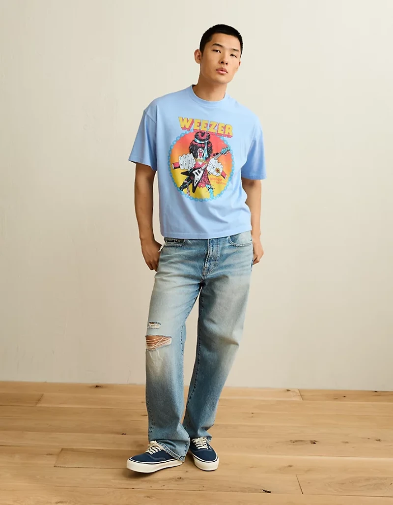 AE Boxy Weezer Graphic T-Shirt