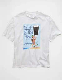 AE Boxy Fit Guinness Graphic T-Shirt