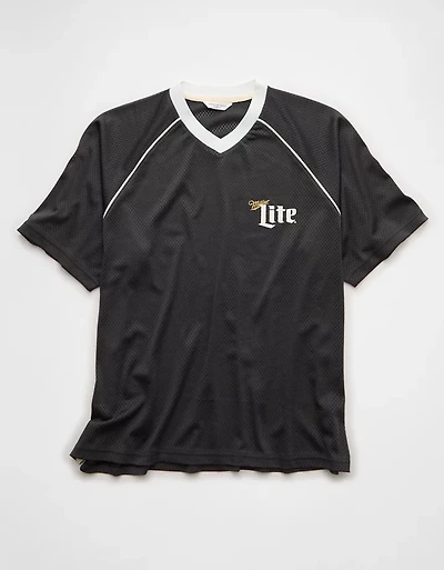 AE Boxy Miller Graphic Mesh Jersey