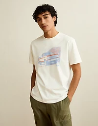 T-shirt à image Ford coupe standard AE