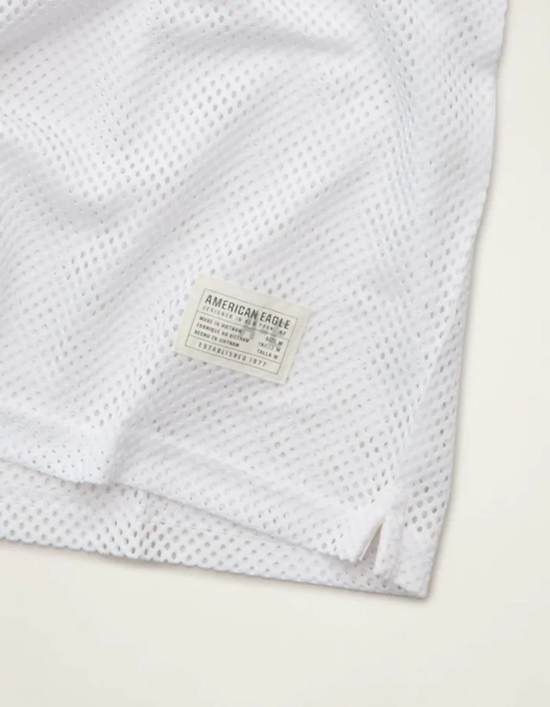 AE Boxy Fit Coca Cola Short-Sleeve Mesh Jersey