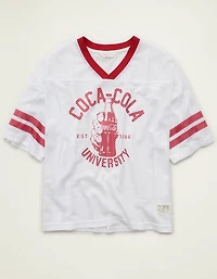 AE Boxy Fit Coca Cola Short-Sleeve Mesh Jersey