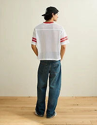 AE Boxy Fit Coca Cola Short-Sleeve Mesh Jersey