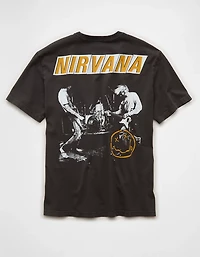 AE Standard Fit Nirvana Graphic T-Shirt