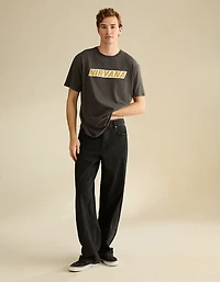 AE Standard Fit Nirvana Graphic T-Shirt