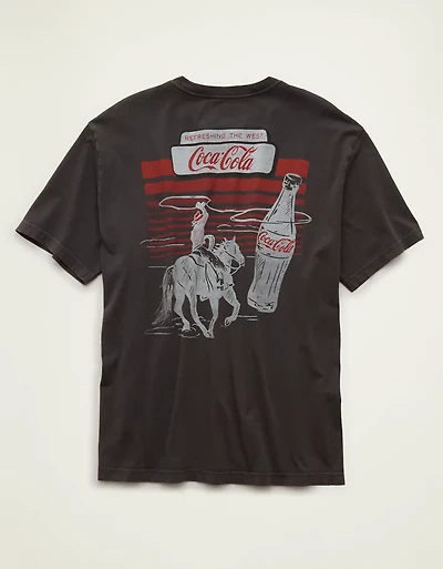AE Standard Fit Coca-Cola Graphic T-Shirt
