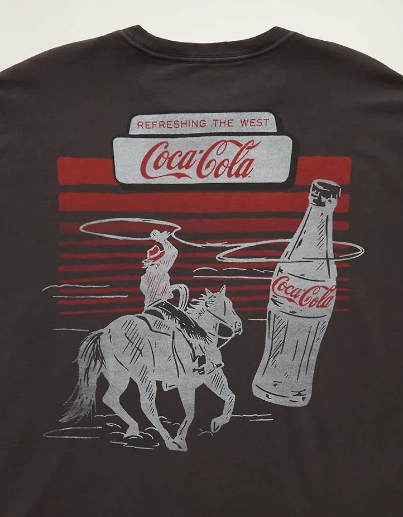 AE Standard Fit Coca-Cola Graphic T-Shirt