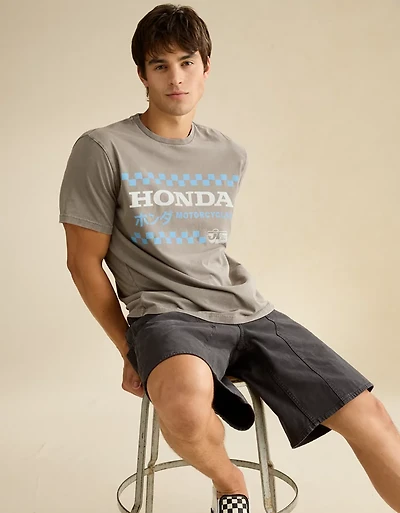 T-shirt à image Honda de coupe standard AE