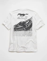 AE Standard Fit Ford Mustang Graphic T-Shirt