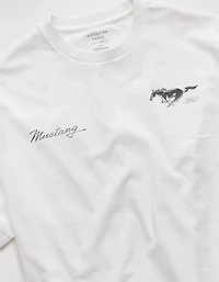 AE Standard Fit Ford Mustang Graphic T-Shirt