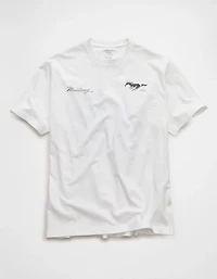 AE Standard Fit Ford Mustang Graphic T-Shirt