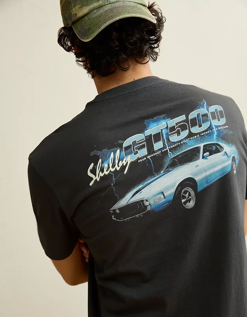 AE Standard Fit Ford Mustang Graphic T-Shirt