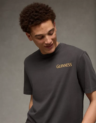 AE Standard Fit Guinness Graphic T-Shirt