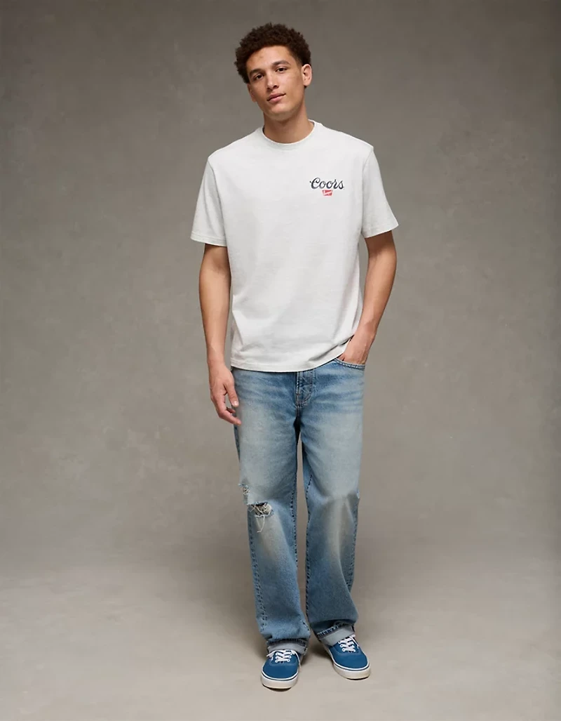 AE Standard Fit Coors Graphic T-Shirt