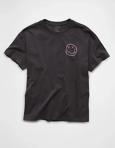 AE Shrunken Fit Nirvana Graphic T-Shirt