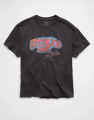AE Shrunken Fit Fleetwood Mac Graphic T-Shirt