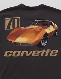 T-shirt rétréci à image Corvette AE