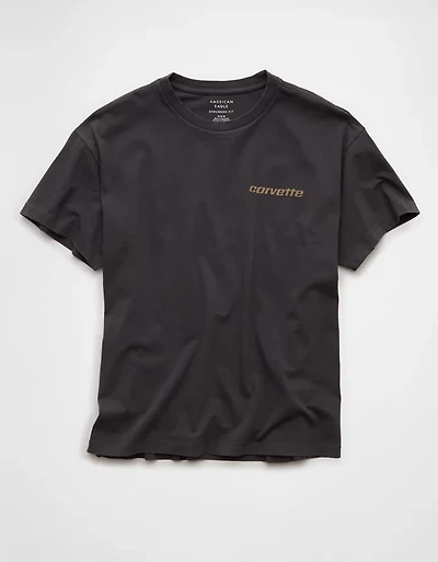 T-shirt rétréci à image Corvette AE