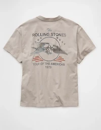AE Shrunken Fit Rolling Stones Graphic T-Shirt
