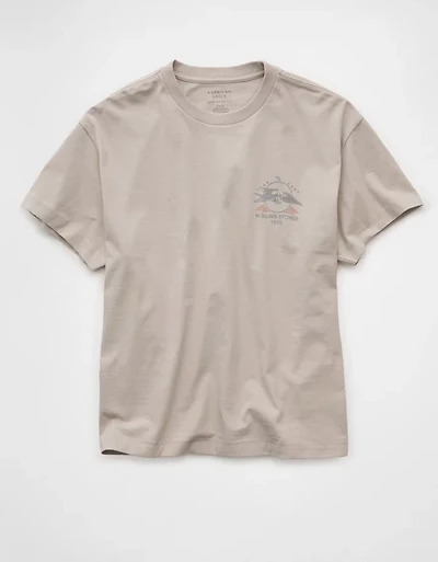 AE Shrunken Fit Rolling Stones Graphic T-Shirt