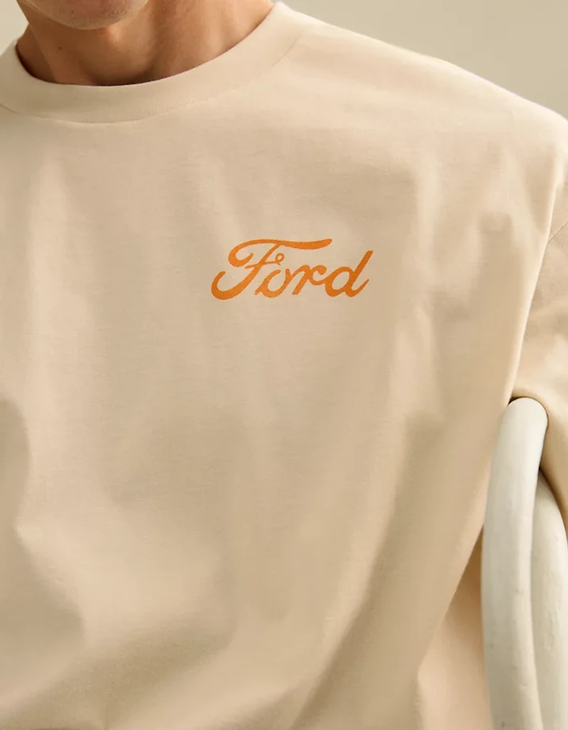 AE Boxy Fit Ford Halloween Graphic T-Shirt