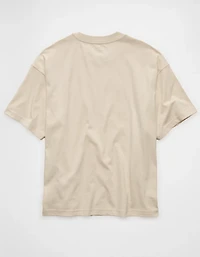 AE Boxy Fit Snoopy Halloween Graphic T-Shirt