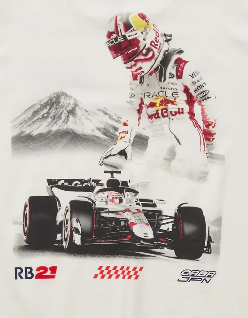 AE T-shirt à image Red Bull Racing coupe standard x Oracle
