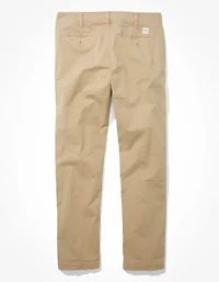 AE Flex Athletic Straight Lived-In Khaki Pant