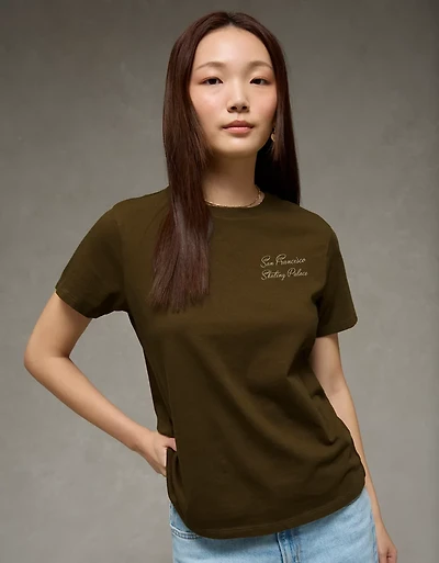 T-shirt à image sportive classique AE